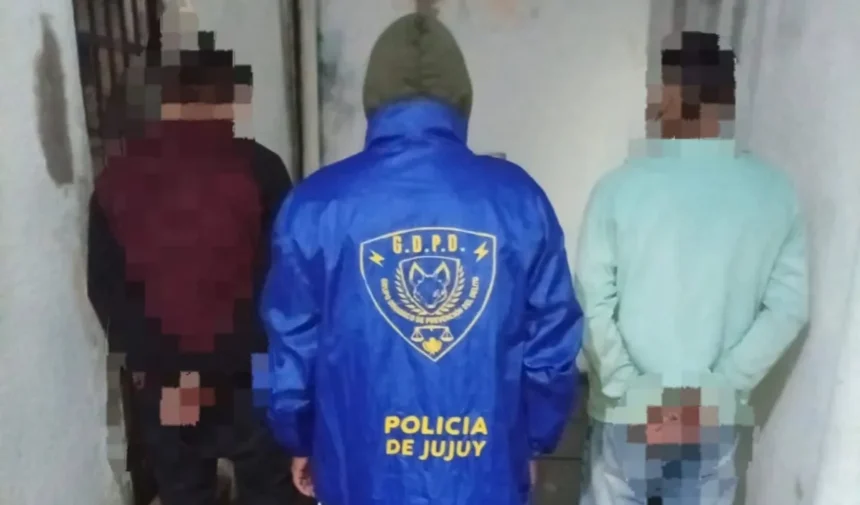 Capturan a dos delincuentes por robo celulares en local nocturno