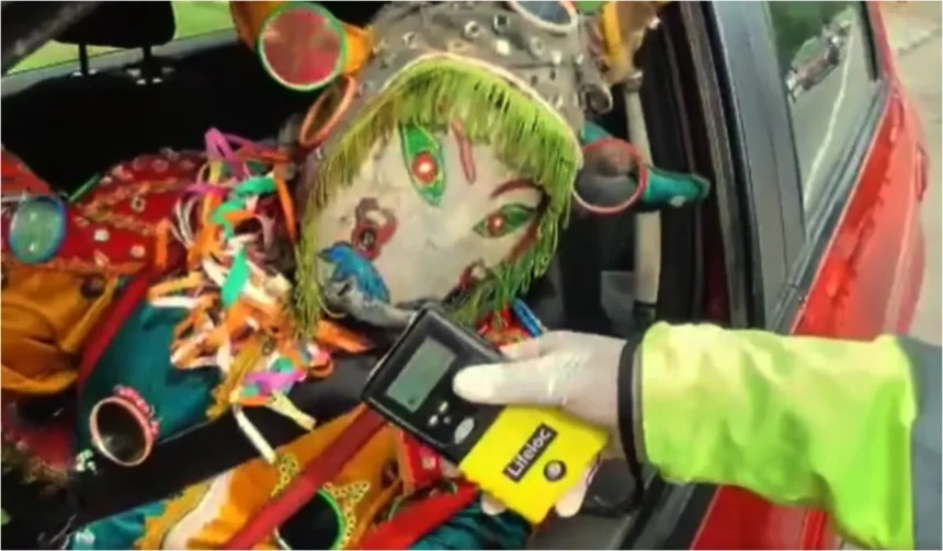 Carnaval: 269 conductores multados por conducir bajo efectos del alcohol