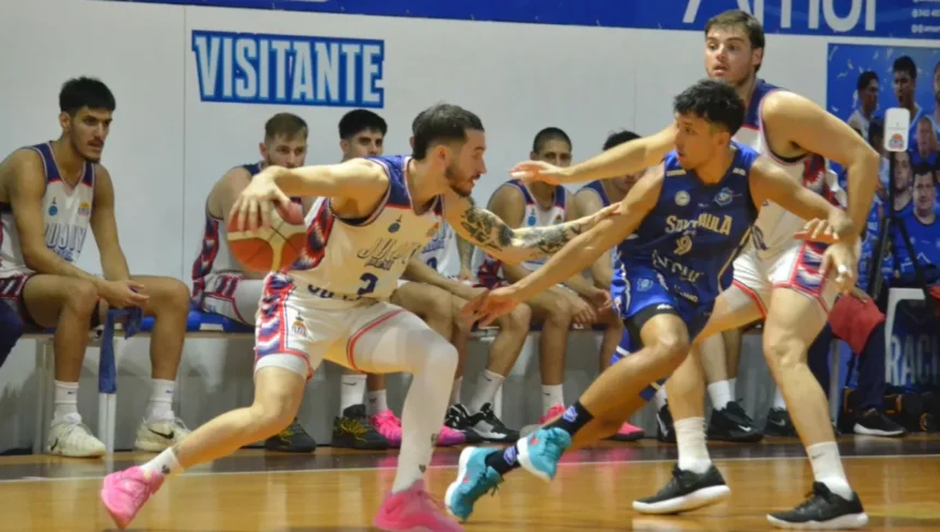 Jujuy Básquet triunfó en Gálvez y se recuperó de su derrota