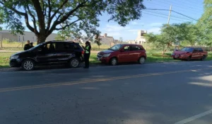 Múltiple colisión paraliza Ruta 47 en Perico: cuatro autos chocaron