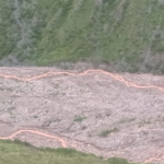 Riesgo de derrumbes Punta Corral tras intensas precipitaciones