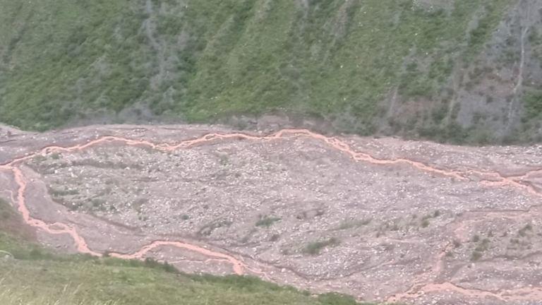 Riesgo de derrumbes Punta Corral tras intensas precipitaciones