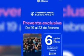 Macro respalda el torneo de pádel más importante: Premier Padel P1 en mayo