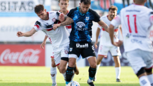 Gimnasia Jujuy derrota: El Lobo cae goleado en su visita a Chacarita
