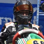 Felipe Balderrama completó un gran debut en el Argentino de Rotax