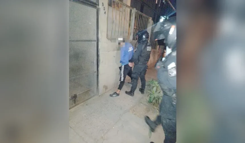 Capturan a cuatro delincuentes con armas en operativo policial de Jujuy