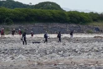 Descubren restos en el Río Grande cerca de Serranías de Zapla