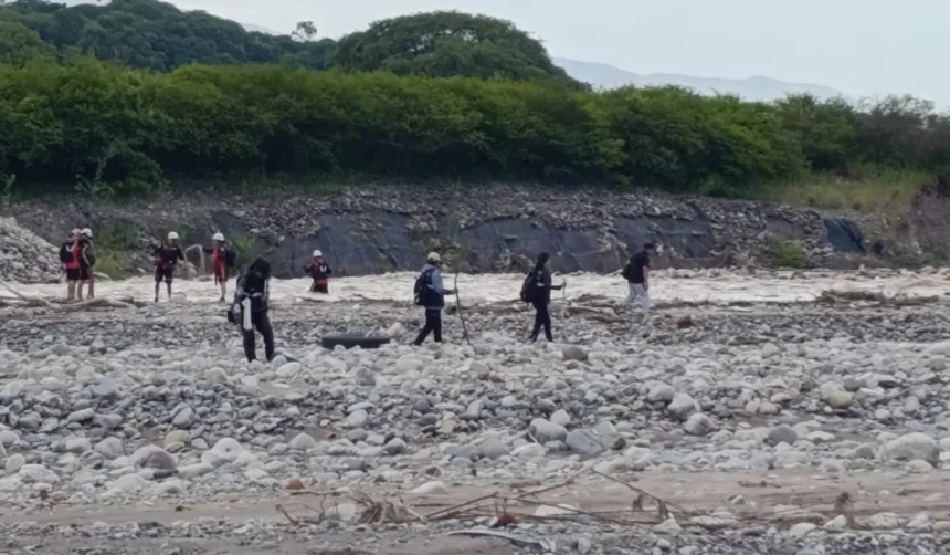 Descubren restos en el Río Grande cerca de Serranías de Zapla