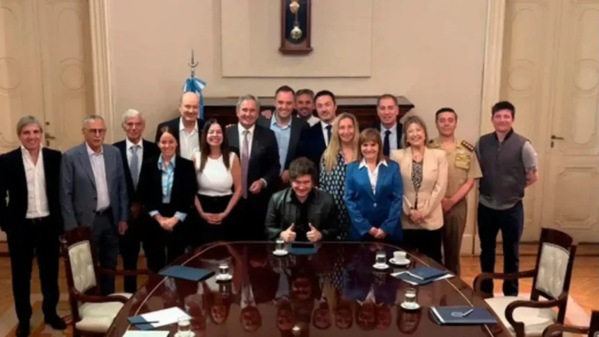 Gabinete Milei 2026: Ministros se reúnen para definir agenda legislativa