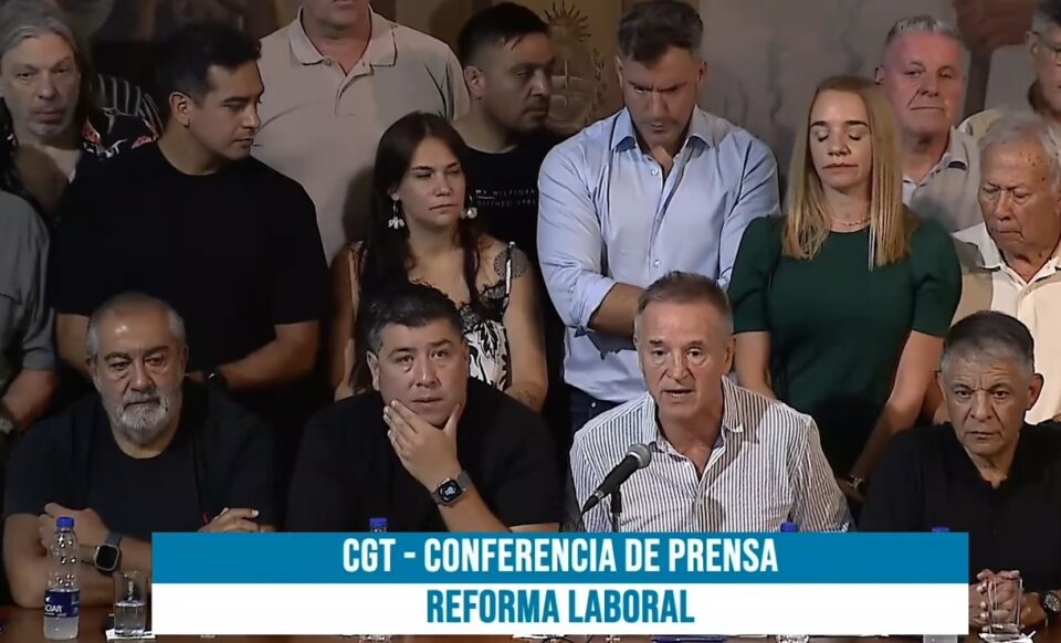 Paro nacional reforma laboral: CGT moviliza contra cambios y crisis económica