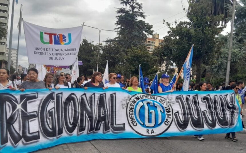 Jujuy se moviliza contra cambios en leyes laborales