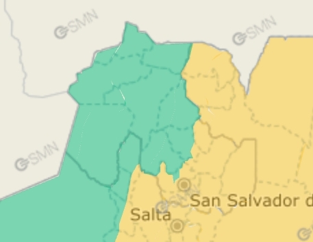 Fenómenos climáticos intensos: Jujuy en alerta por tormentas este fin de semana