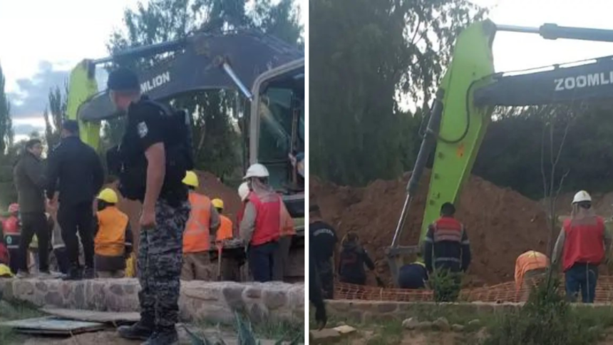 Obrero fallece en derrumbe obra Humahuaca