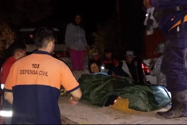 Operativo de rescate en San Antonio tras accidente