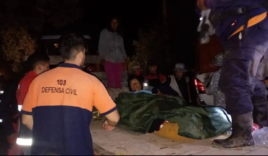 Operativo de rescate en San Antonio tras accidente