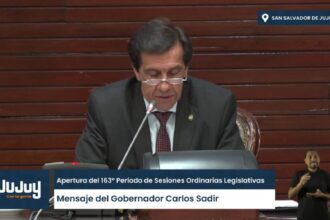 El gobernador Sadir inaugura sesiones 2026 en la Legislatura jujeña