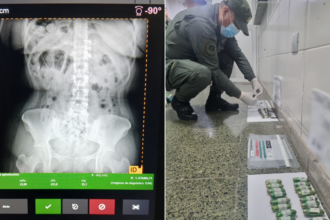 Gendarmería captura a tres mujeres con droga en tráfico cocaína Ruta 9