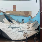 Temporal de granizo destruye salón en Abra Pampa durante ceremonia fúnebre