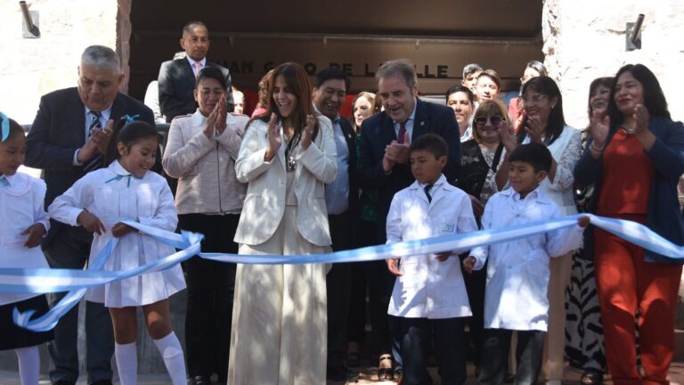 Inauguran infraestructura educativa en Uquía con inicio del ciclo 2026