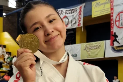 Triunfo de Kiara Pineda en competencia nacional de karate