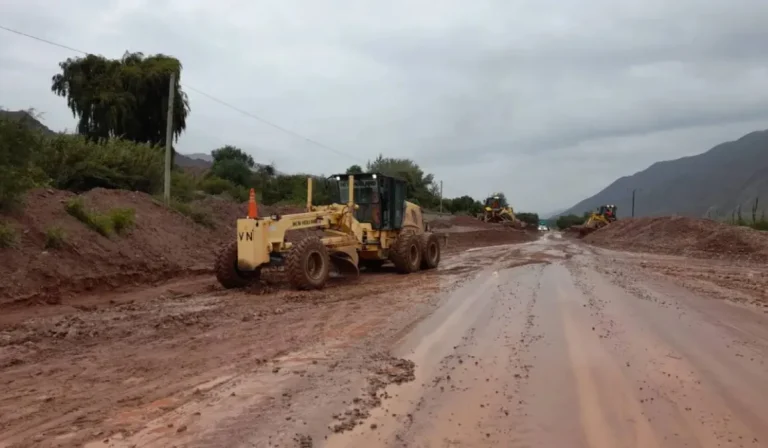 Temporal deja rutas intransitables en Jujuy por derrumbes y crecidas