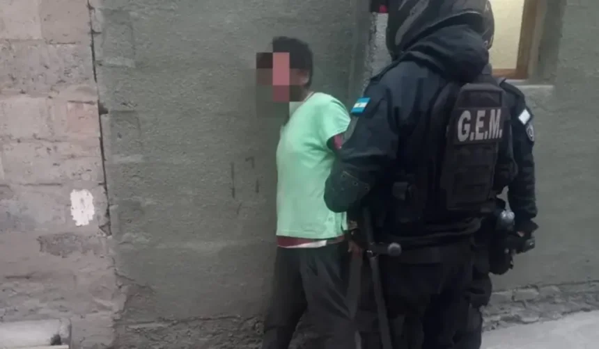 Violencia familiar en Libertador: detienen a hombre tras agredir a su hermano