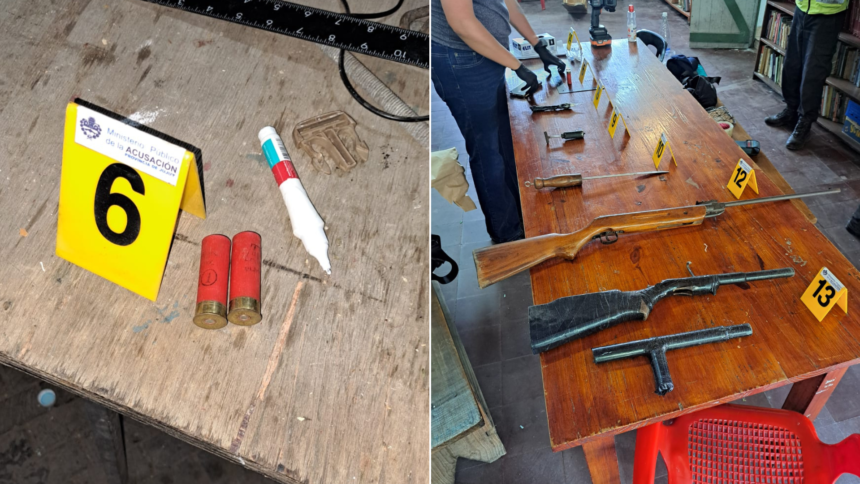 Detienen a sospechoso tras hallar granada y arsenal en Túpac Katari