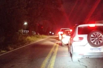 Accidente de moto en Ruta 9: motociclista internado tras colisión con camioneta