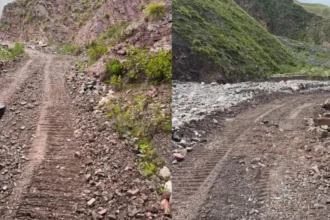 Obras de mantenimiento en Punta Corral avanzan para la peregrinación