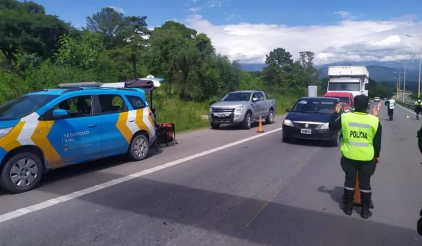 Detectan más de 120 conductores con alcoholemia en rutas jujeñas