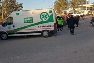 Conductor de moto atropelló a peatón en Palpalá: intentó huir pero fue linchado