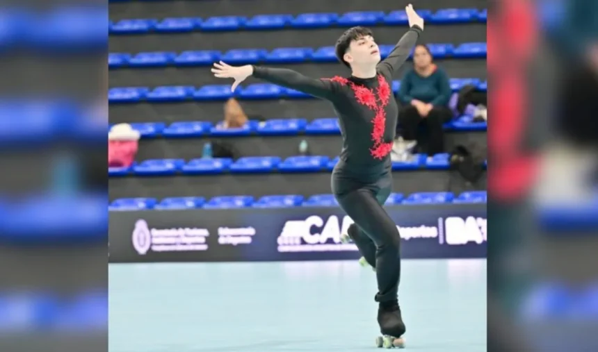 Santino Torena se consagra campeón en la Copa Apertura de patinaje