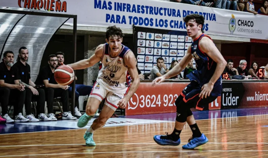 Jujuy Básquet logró una victoria clave en Chaco con una actuación estelar de Ramiro Stehli