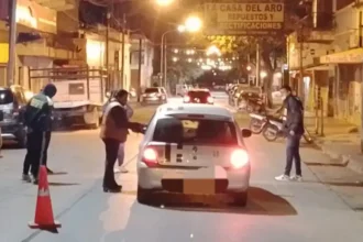Operativo de control en San Pedro: detectan motociclista con 2,47 g/l