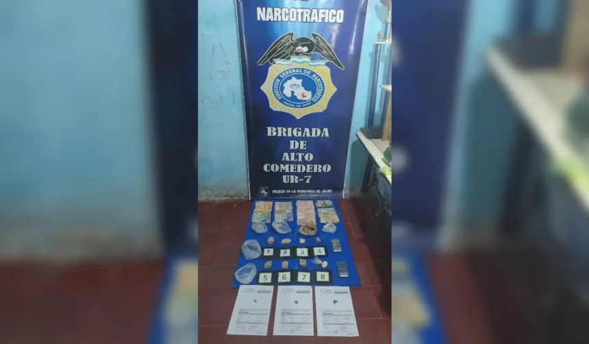 Desmantelamiento de búnker de drogas: operaban desde una carnicería en Alto Comedero