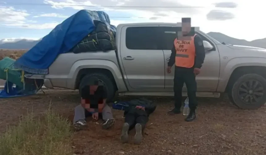 Secuestro de contrabando en Susques: incautaron 27 bultos de mercadería ilegal