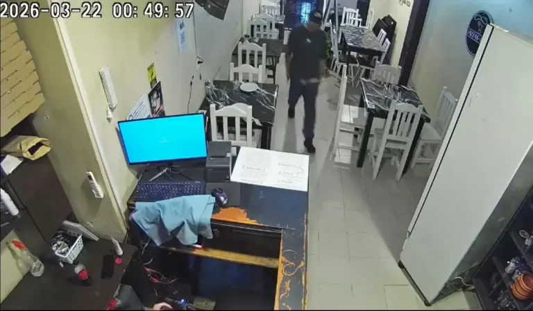 Capturaron al autor del robo a una pizzería con arma de fuego