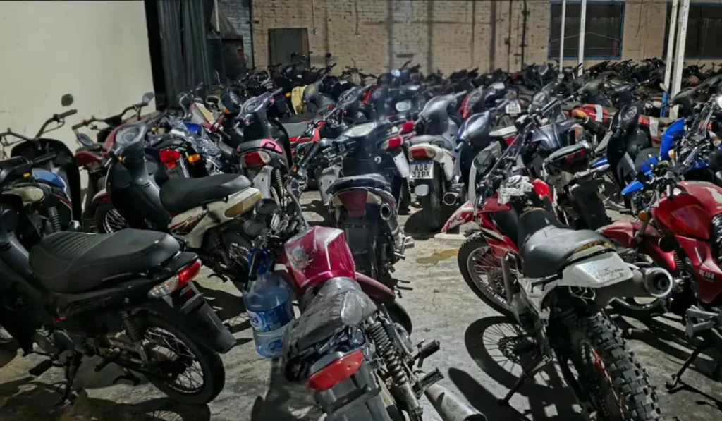 Secuestro de motocicletas en San Pedro: decomisaron 31 unidades en operativo antipicadas