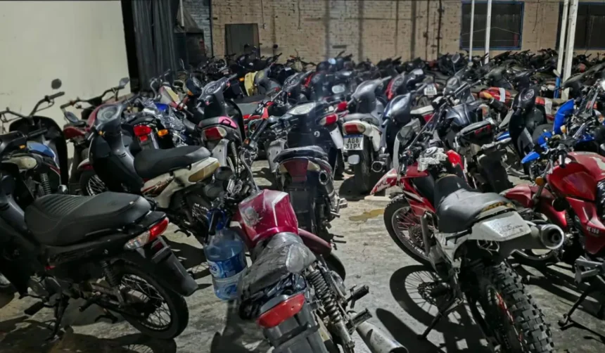Secuestro de motocicletas en San Pedro: decomisaron 31 unidades en operativo antipicadas