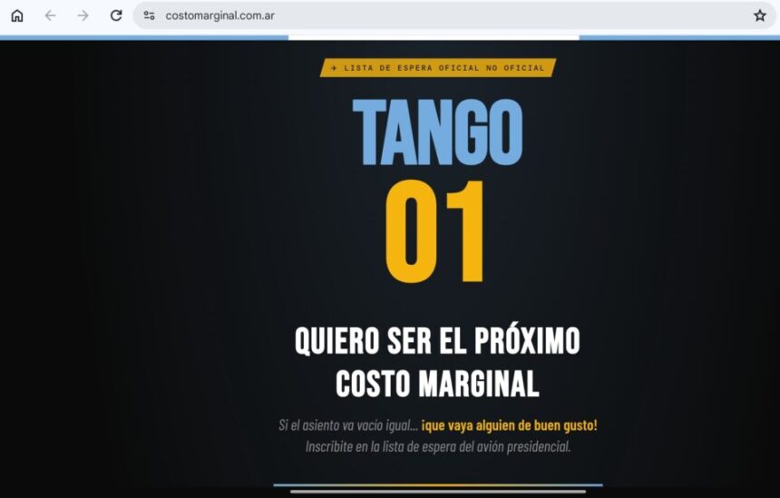 Abierta la inscripción para viajar en Tango 01: cómo registrarse