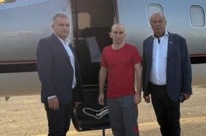 Regresa a Argentina el gendarme Nahuel Gallo tras 13 meses en prisión venezolana