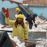 Temporal de granizo causa derrumbe techo Abra Pampa durante velatorio