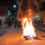 Comunidad de Fraile Pintado se moviliza en marcha Tamara Fierro con resguardo policial