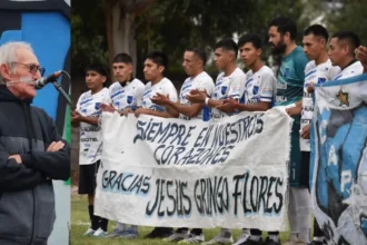 La Liga jujeña rindió homenaje al Gringo Flores en acto emotivo