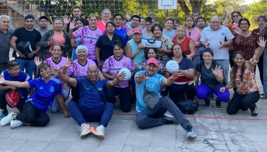 Newcom para adultos mayores: capacitación en Puesto Viejo