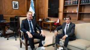 Sadir se reunió con Santilli para exigir soluciones por la crisis de la coparticipación federal