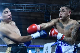 Velada de boxeo internacional en el Club Luján con Piky como protagonista