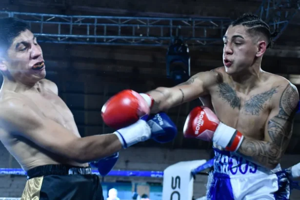 Velada de boxeo internacional en el Club Luján con Piky como protagonista