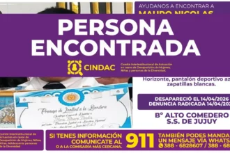 Hallaron al menor desaparecido en Alto Comedero