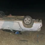 Penitenciario volcó en ruta hacia la cárcel de Chalicán con marihuana